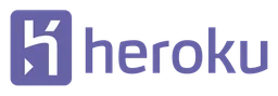 Logo Heroku, version logotype, sur fond transparent