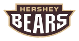 Hershey Bears logo, horizontal version, on a transparent background