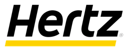 Hertz logo, wordmark version, on a transparent background