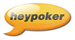 Heypoker logo, horizontal version, on a transparent background