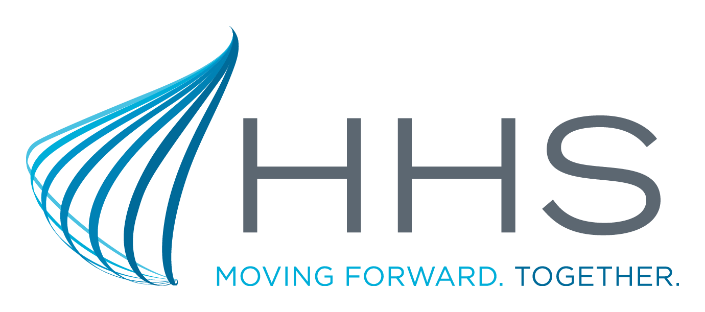 HHS logo on a transparent background