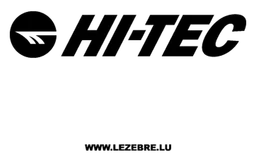 Hi Tec logo, black version, on a transparent background