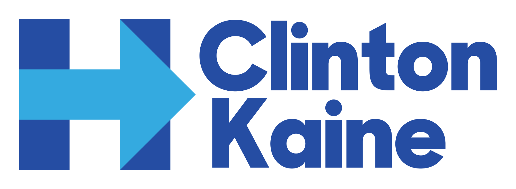 Hillary Clinton logo on a transparent background