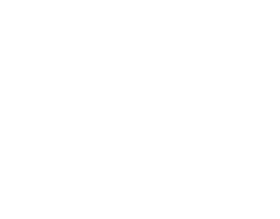 Hilton Hotel logo, white version, on a transparent background