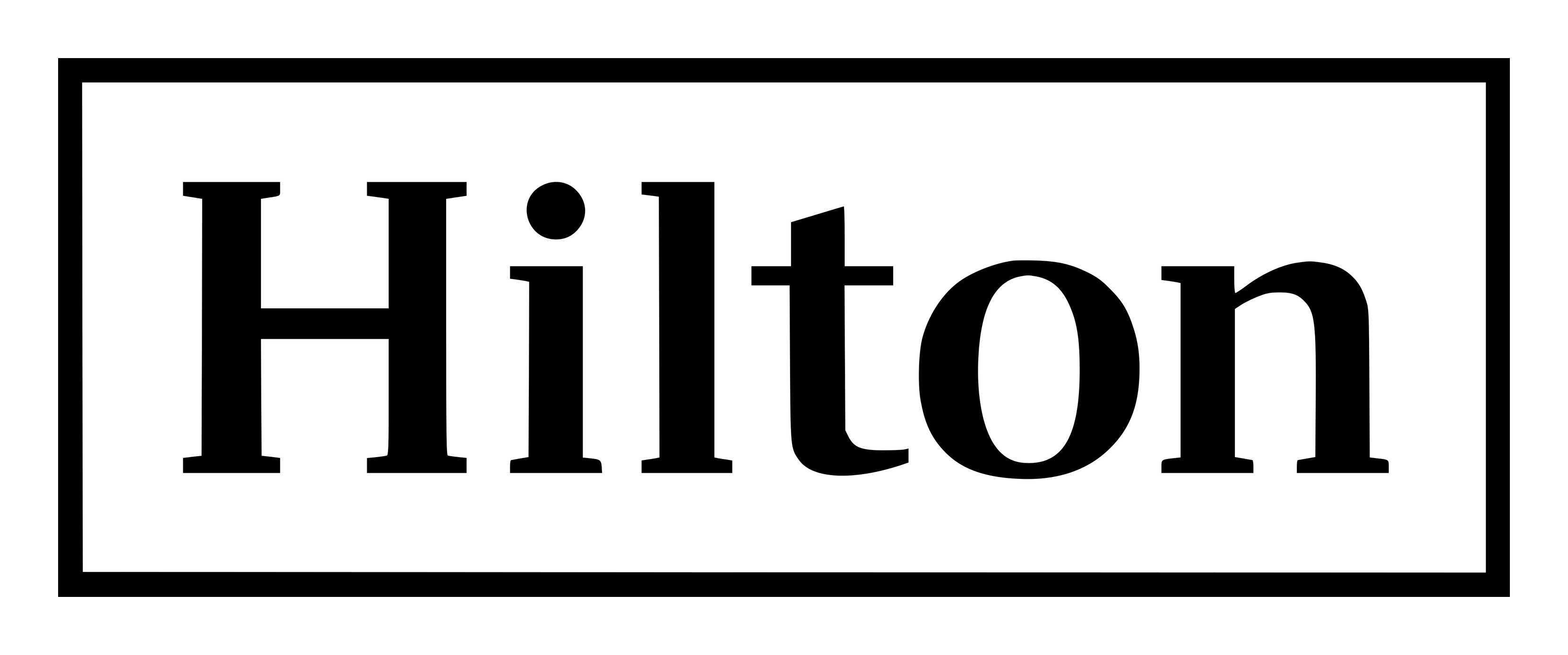 Hilton logo on a transparent background