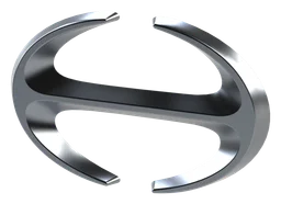 Hino logo, monochrome version, on a transparent background