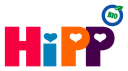 Hipp logo, horizontal version, on a transparent background