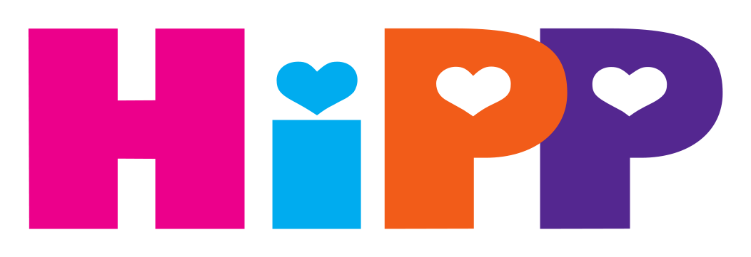 Hipp logo on a transparent background