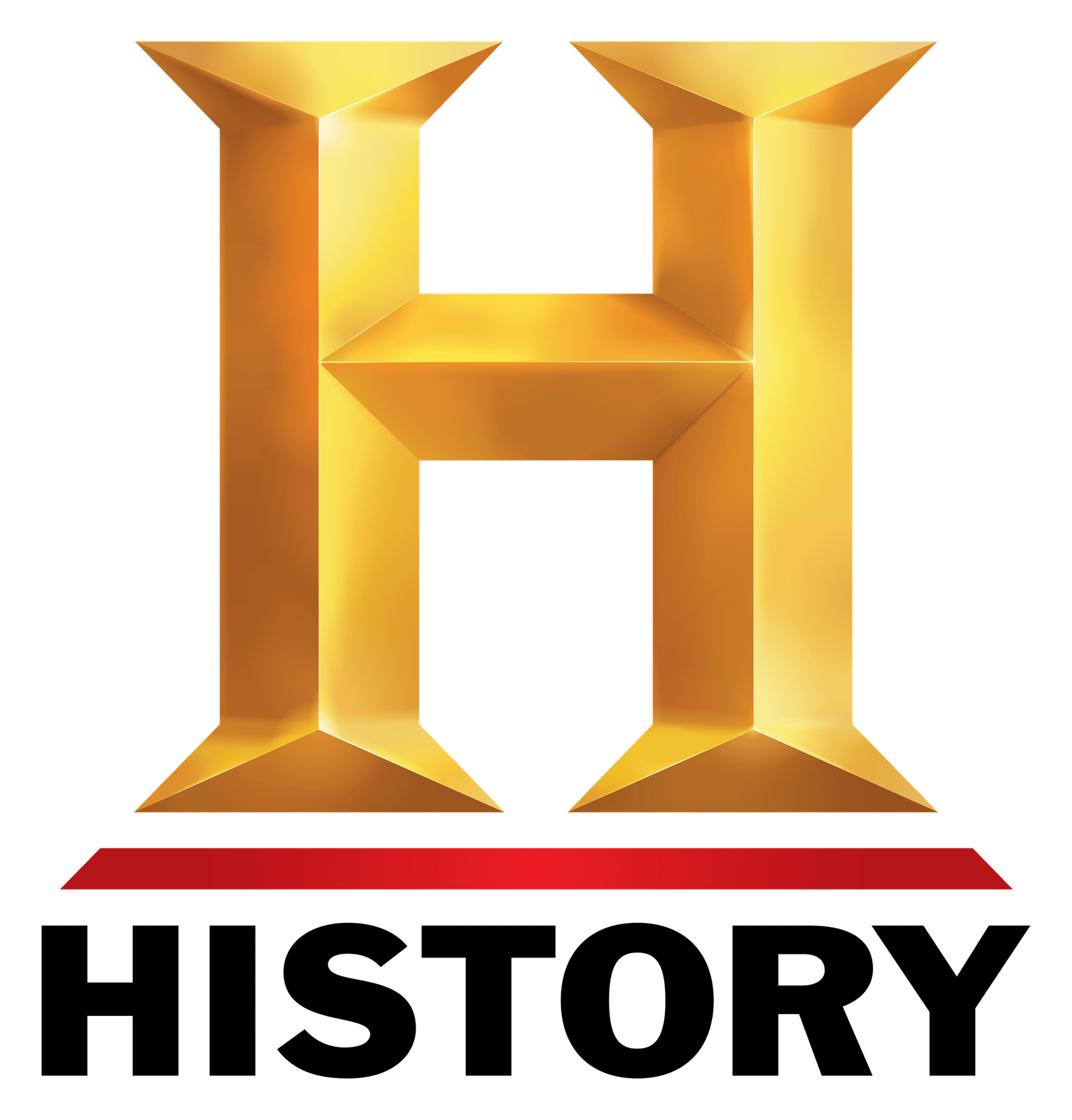 History Channel logo on a transparent background