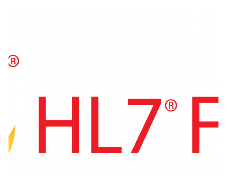 Hl7 logo on a transparent background