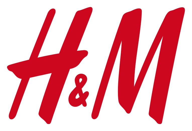 H&M logo on a transparent background