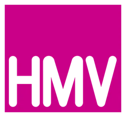 HMV logo, icon version, on a transparent background
