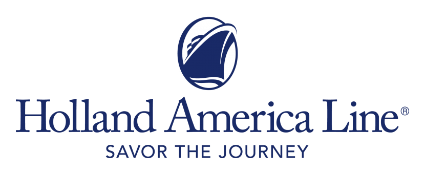 Logo de Holland America Line sobre fondo transparente