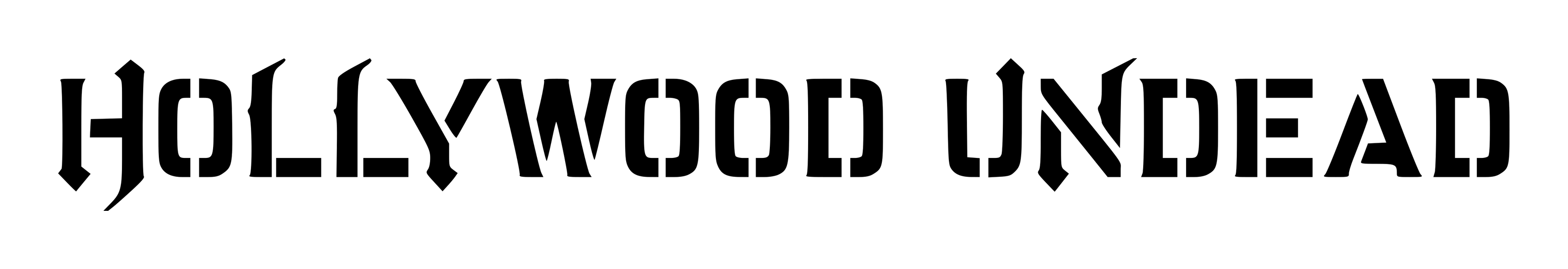 Hollywood Undead logo on a transparent background