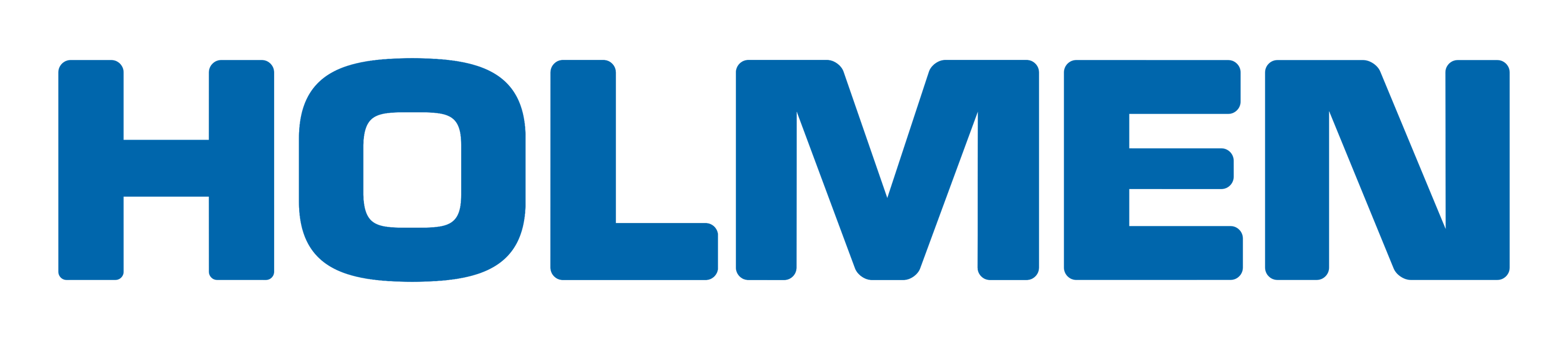 Holmen logo on a transparent background