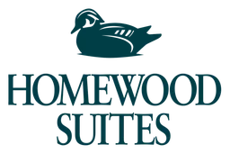 Homewood Suites logo, horizontal version, on a transparent background