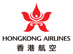 Hong Kong Airlines logo, horizontal version, on a transparent background