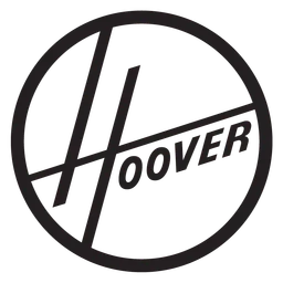 Hoover logo, black icon version, on a transparent background