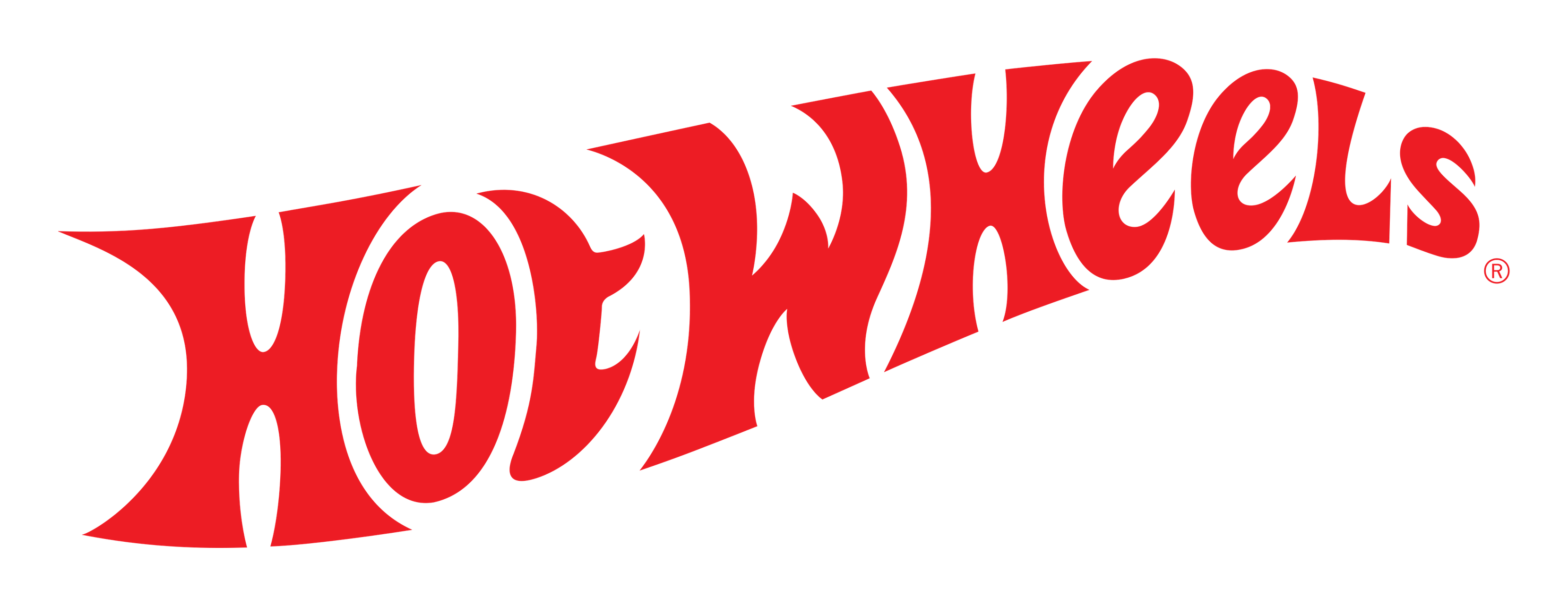 Hot Wheels logo on a transparent background