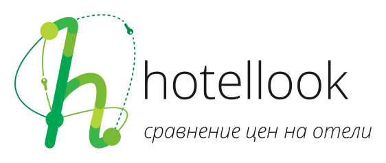Hotellook logo on a transparent background