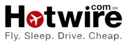 Hotwire logo, black wordmark version, on a transparent background