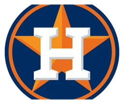 Houston Astros Logo, Variante Icon, auf transparentem Hintergrund
