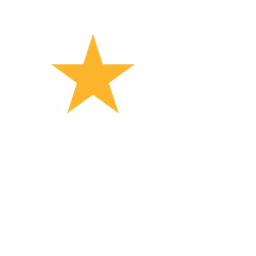 Houston Chronicle logo, white icon version, on a transparent background