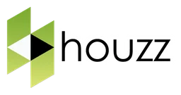 Houzz logo, horizontal version, on a transparent background
