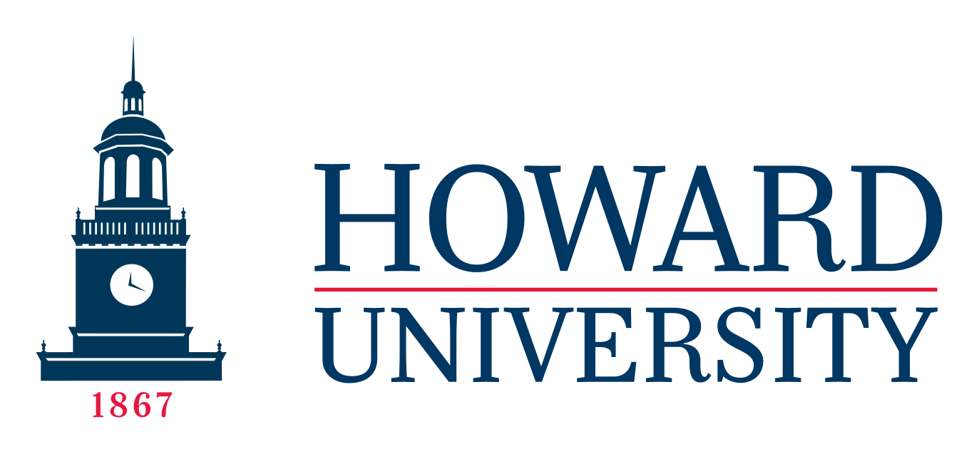 Howard University logo on a transparent background