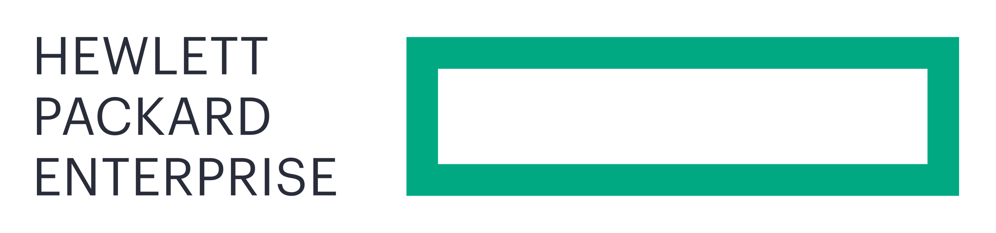 Hpe logo on a transparent background