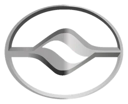 Huanghai logo, monochrome version, on a transparent background