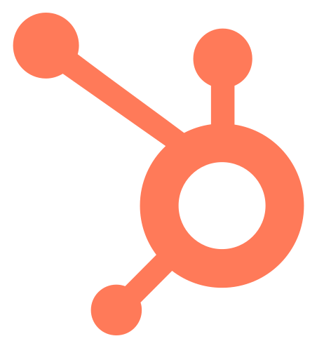 Hubspot logo, icon version, on a transparent background