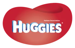 Huggies Logo, Variante horizontal, auf transparentem Hintergrund