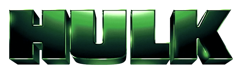 Hulk logo on a transparent background