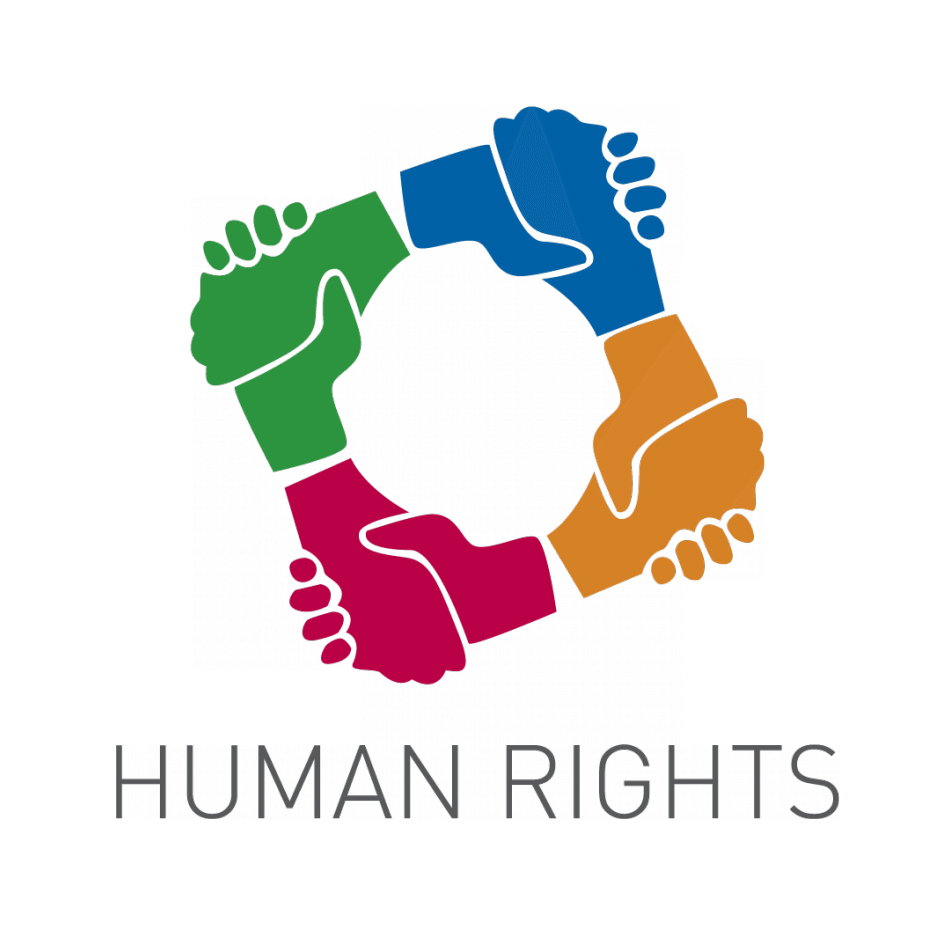 Human Rights logo on a transparent background
