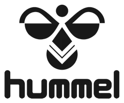 Hummel logo, black icon version, on a transparent background