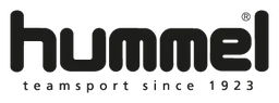 Hummel logo, black wordmark version, on a transparent background