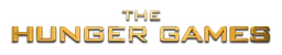 Hunger Games logo, wordmark version, on a transparent background