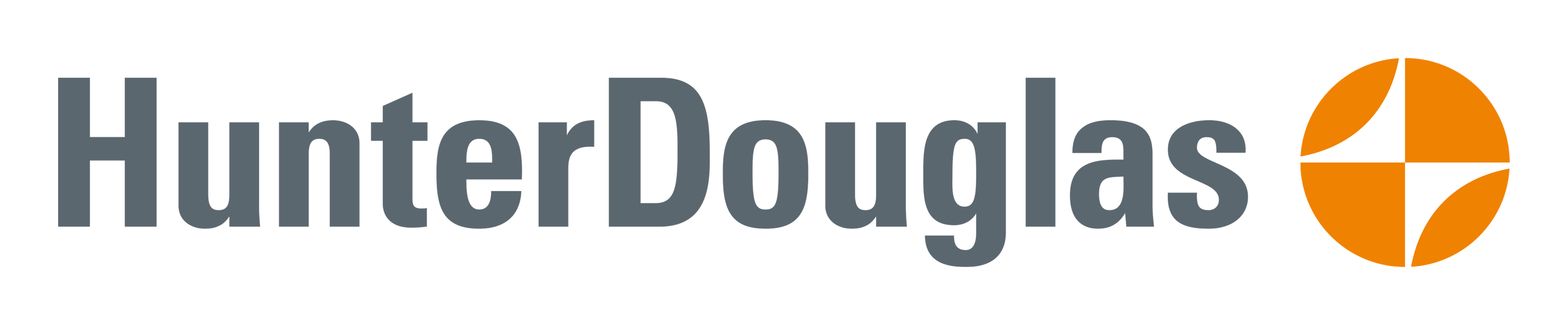 Hunter Douglas logo on a transparent background