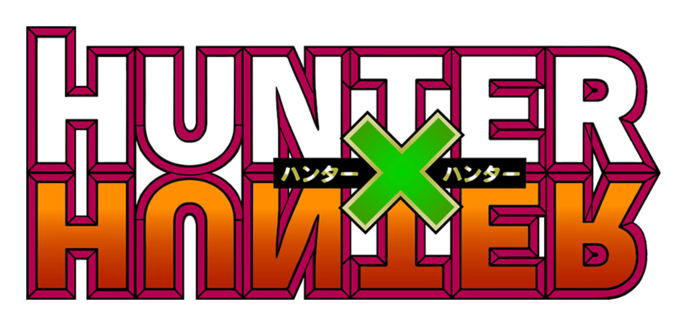Hunter X Hunter logo on a transparent background