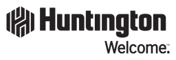 Huntington logo, black wordmark version, on a transparent background