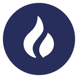 Huobi Token logo, icon version, on a transparent background