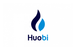 Huobi logo, horizontal version, on a transparent background