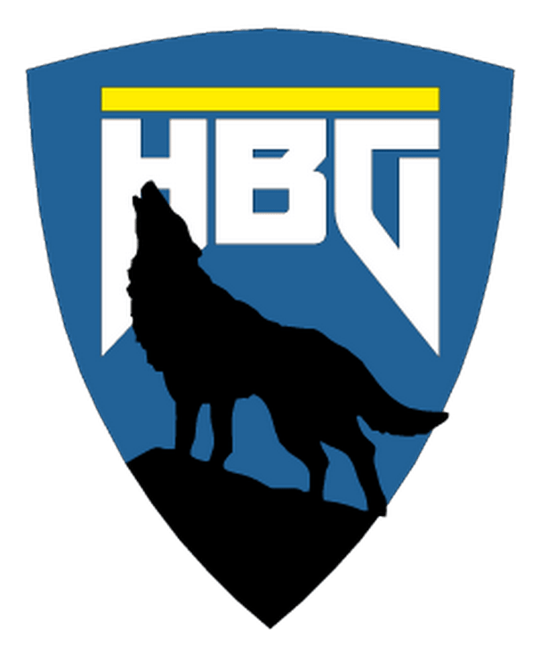 Husaberg logo, icon version, on a transparent background