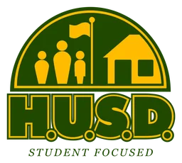 Husd logo, icon version, on a transparent background