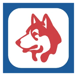 Husky Energy logo, icon version, on a transparent background