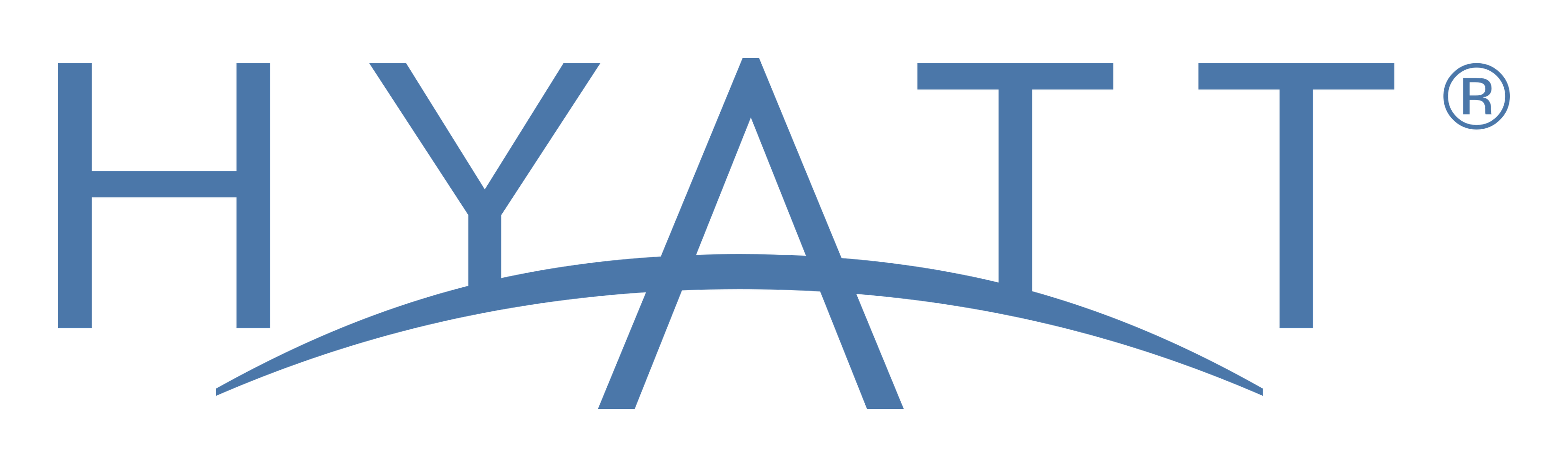 Hyatt logo on a transparent background