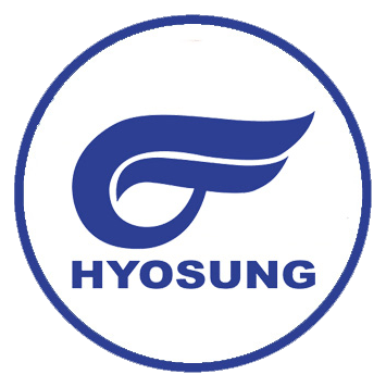 Hyosung logo, icon version, on a transparent background
