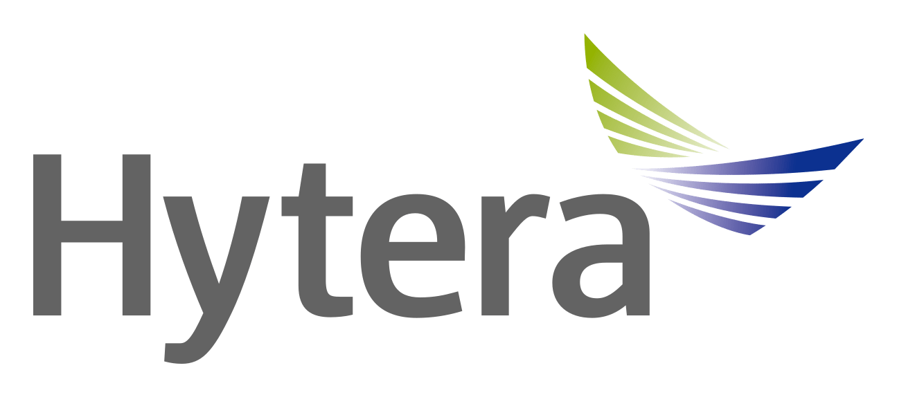 Hytera logo on a transparent background