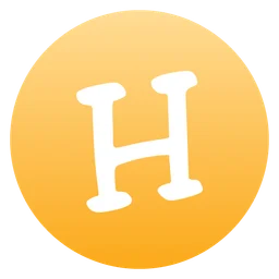 Hyves logo, icon version, on a transparent background